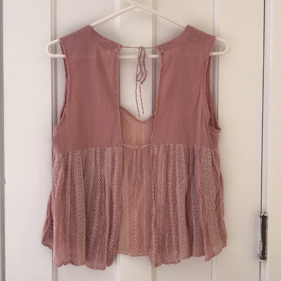 Vintage Free People Embroidered Blouse - Picture 2 of 6